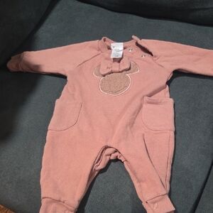 Disney Pink One Piece with Minnie Mouse Design